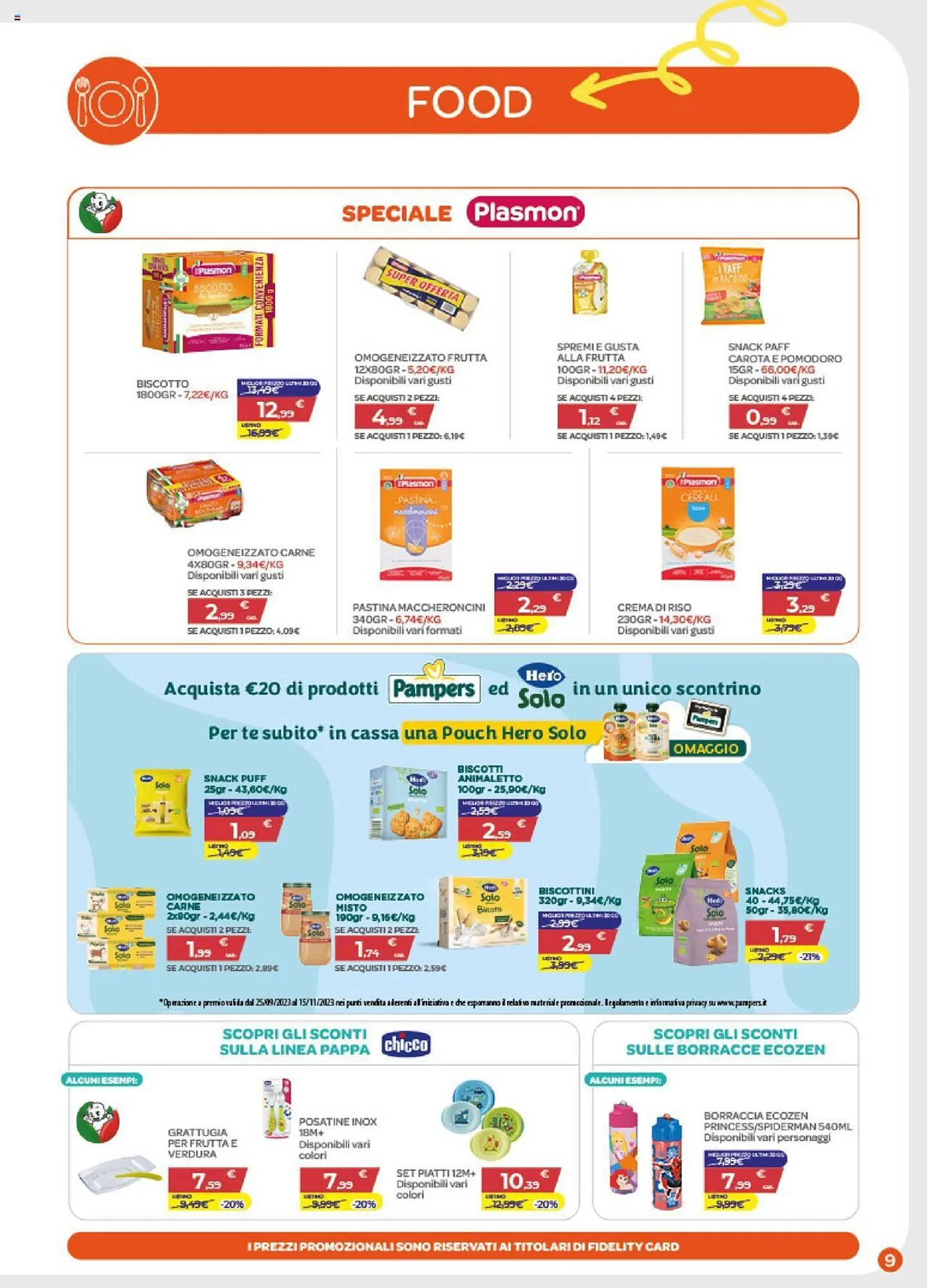 Volantino Bimbo Store da 28 settembre a 25 ottobre di 2023 - Pagina del volantino 9