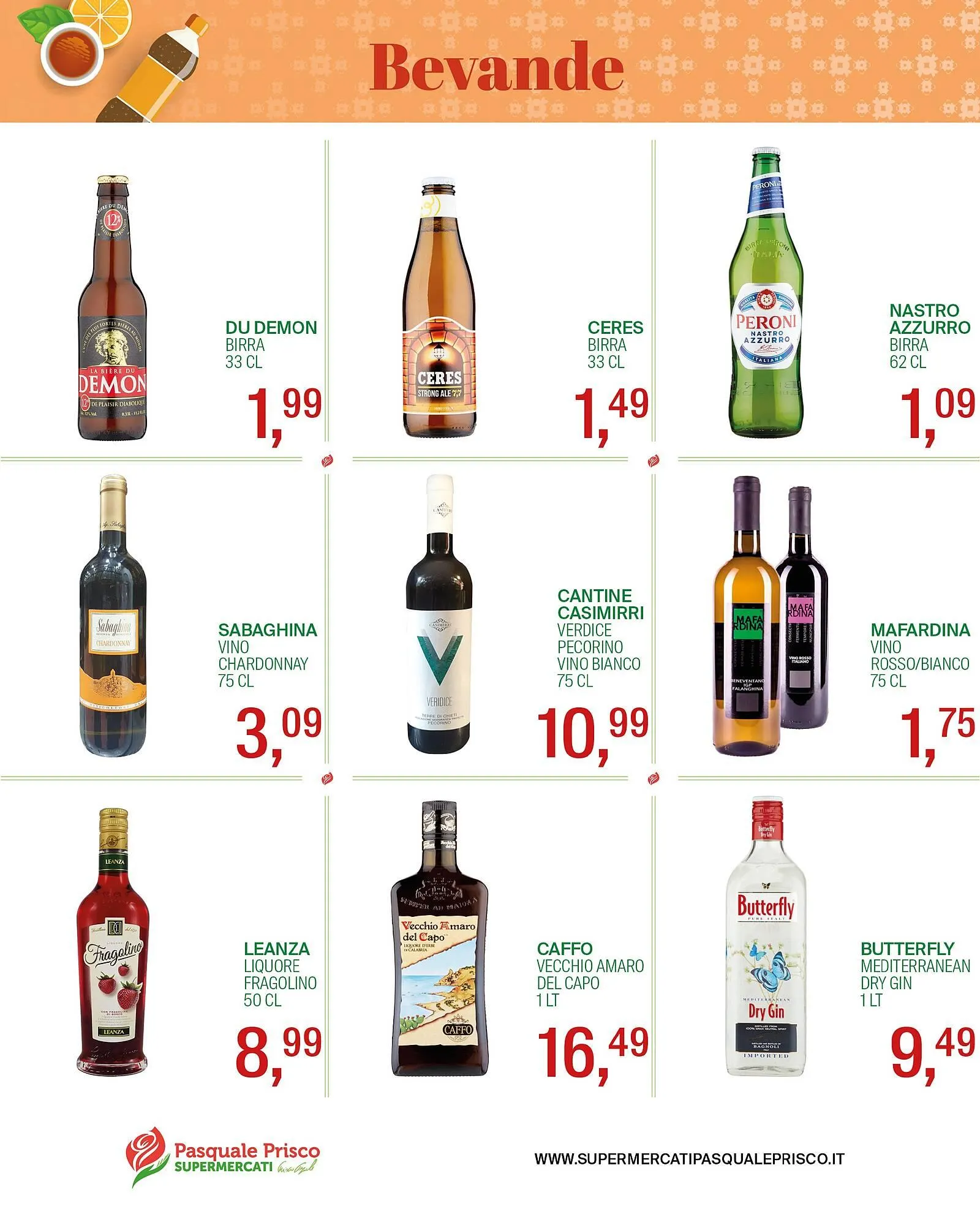 Volantino Supermercati Pasquale Prisco da 5 maggio a 18 maggio di 2025 - Pagina del volantino 16