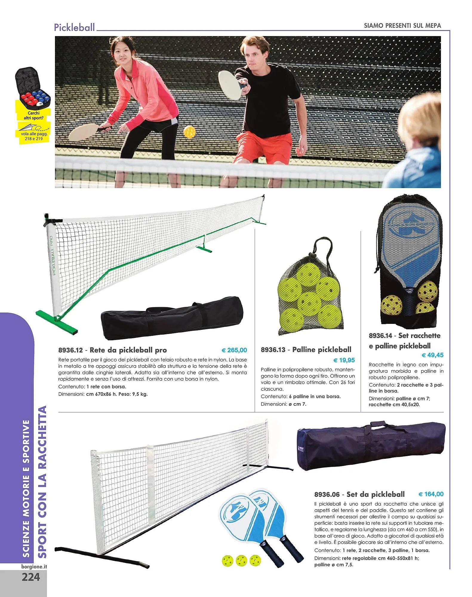 Volantino Borgione Sport da 31 dicembre a 31 dicembre di 2025 - Pagina del volantino 224