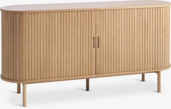 Credenza LYNGVIG L160 cm ante a tamburo rovere naturale