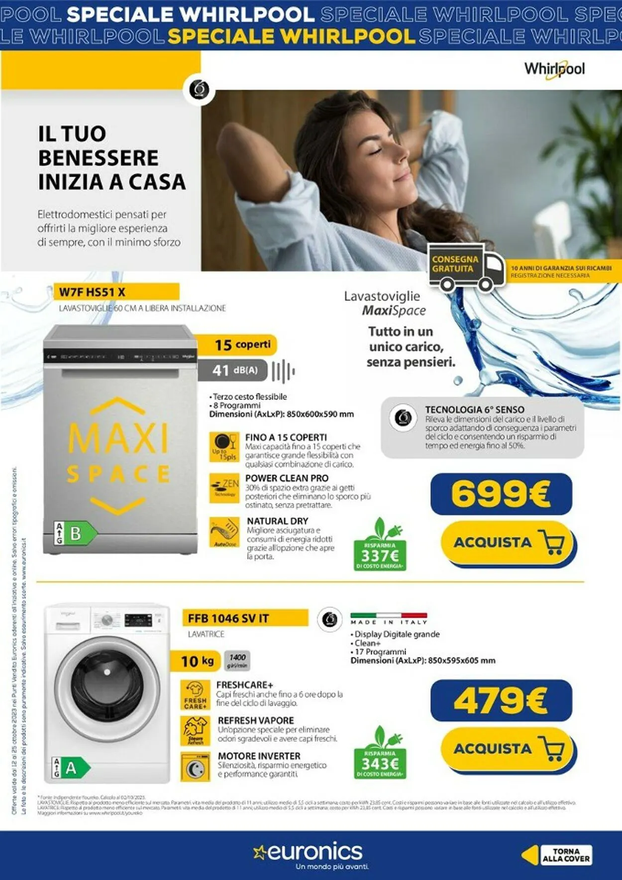 Euronics Volantino attuale da 12 ottobre a 31 dicembre di 2023 - Pagina del volantino 3