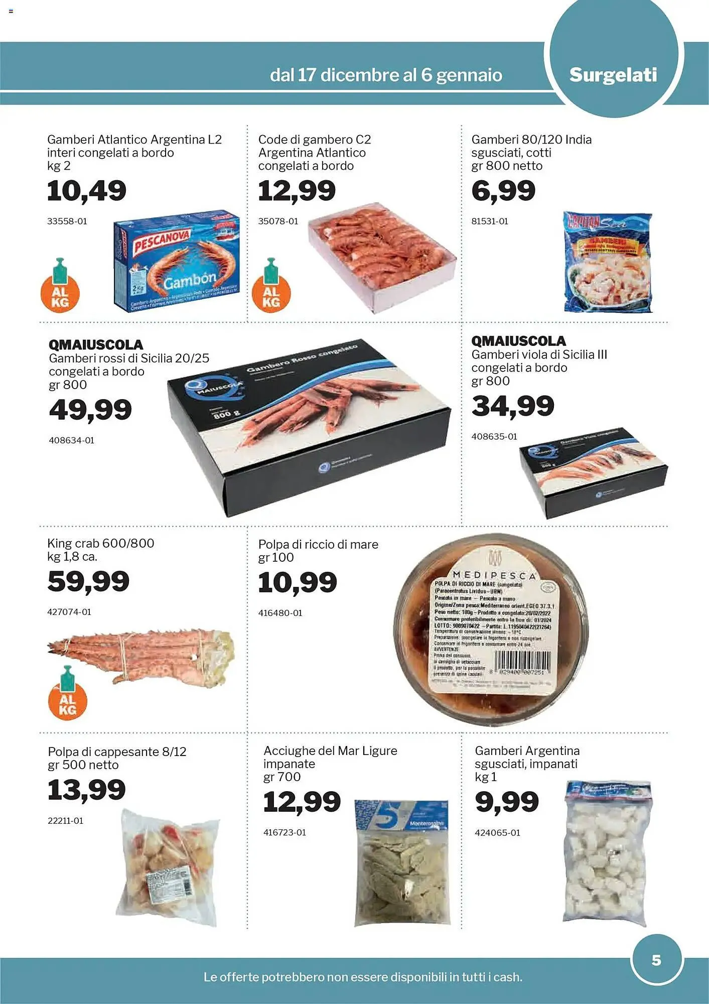 Volantino GrosMarket da 17 dicembre a 6 gennaio di 2026 - Pagina del volantino 5