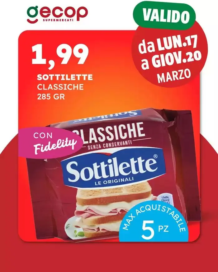 Valido da lundi a giovedi da 17 marzo a 20 marzo di 2025 - Pagina del volantino 4