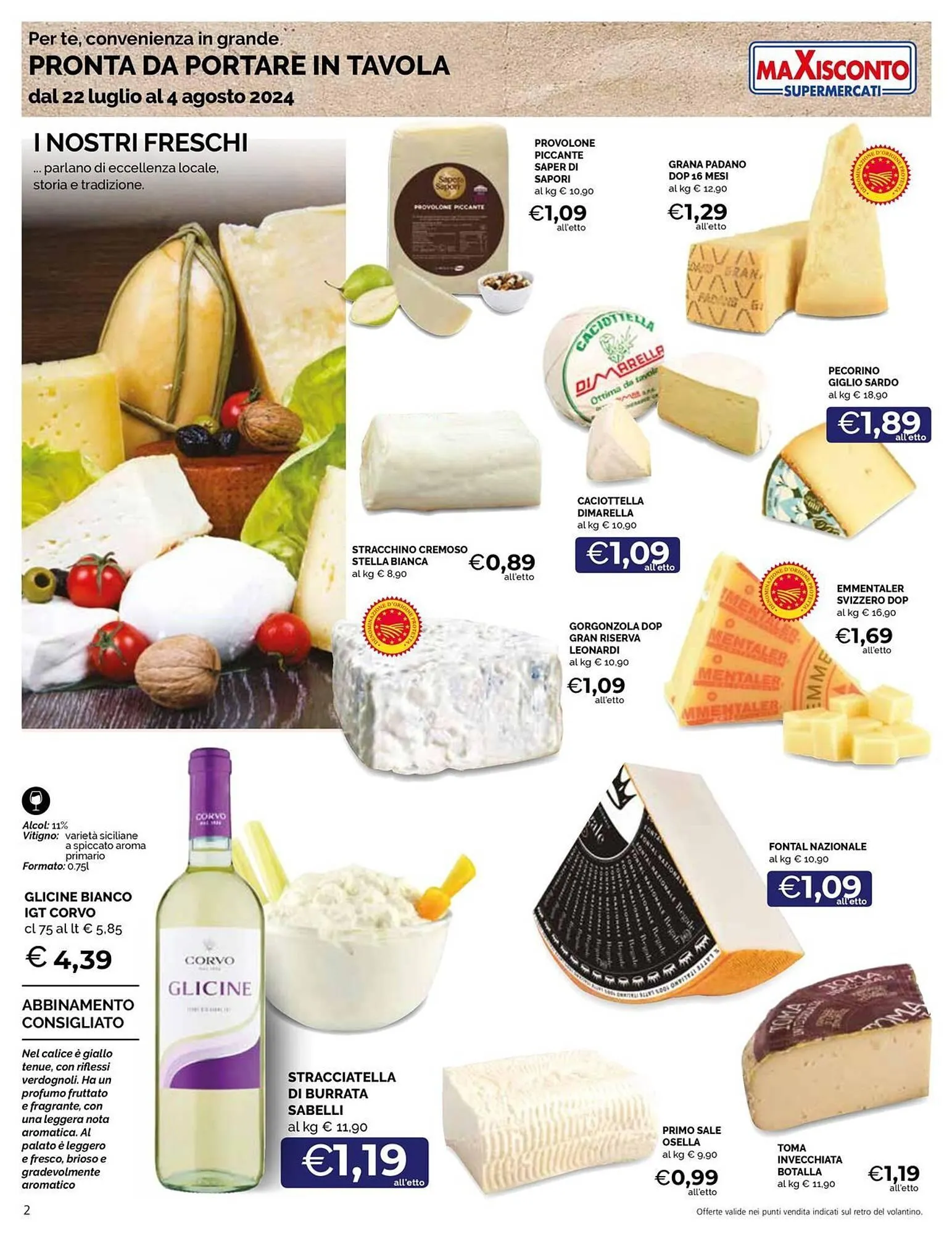 Volantino Maxisconto da 22 luglio a 4 agosto di 2024 - Pagina del volantino 2