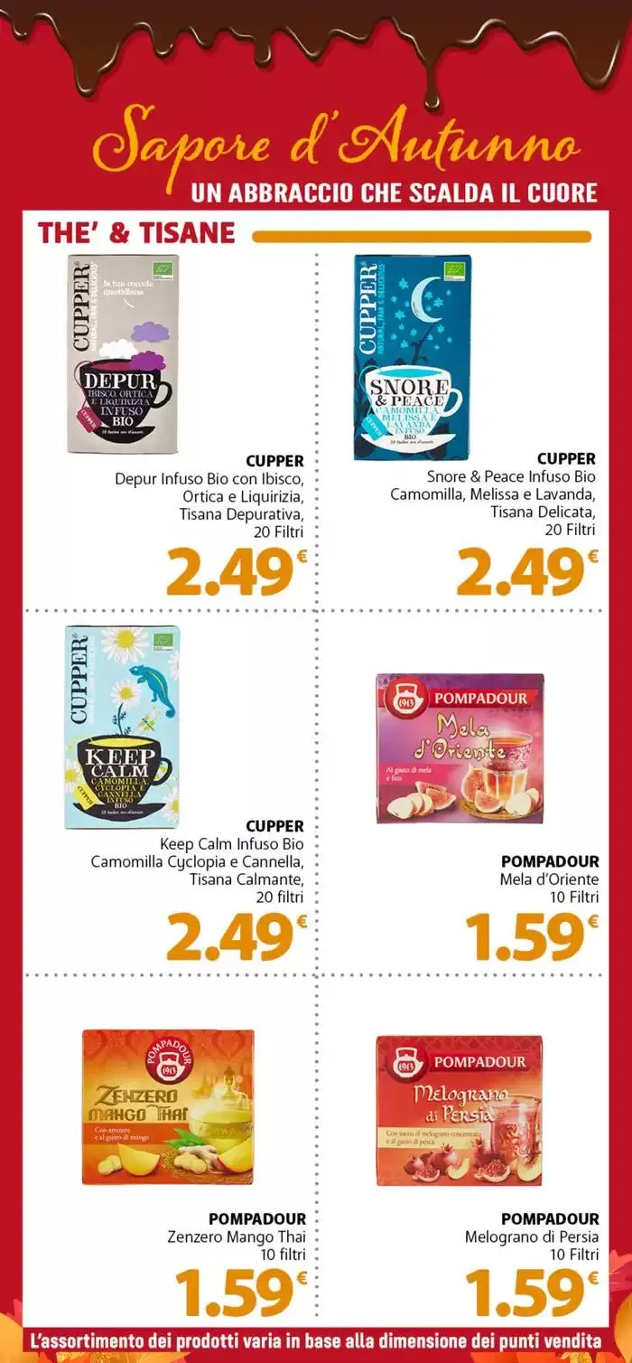 Sapori d'autunno da 28 ottobre a 10 novembre di 2024 - Pagina del volantino 9