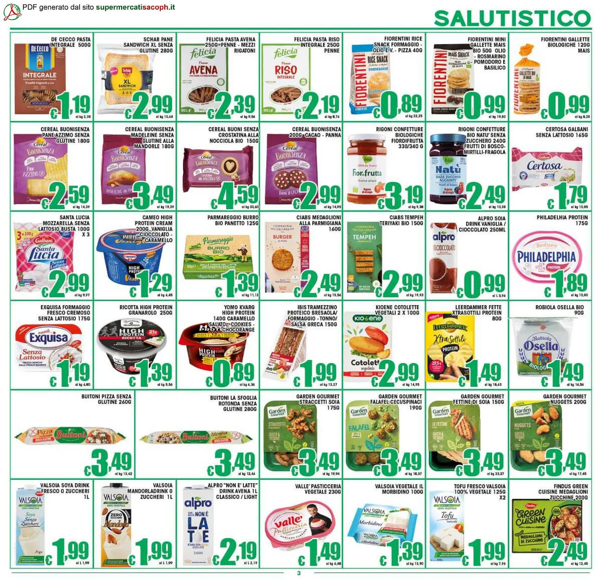 Volantino Sacoph da 24 novembre a 4 dicembre di 2023 - Pagina del volantino 3