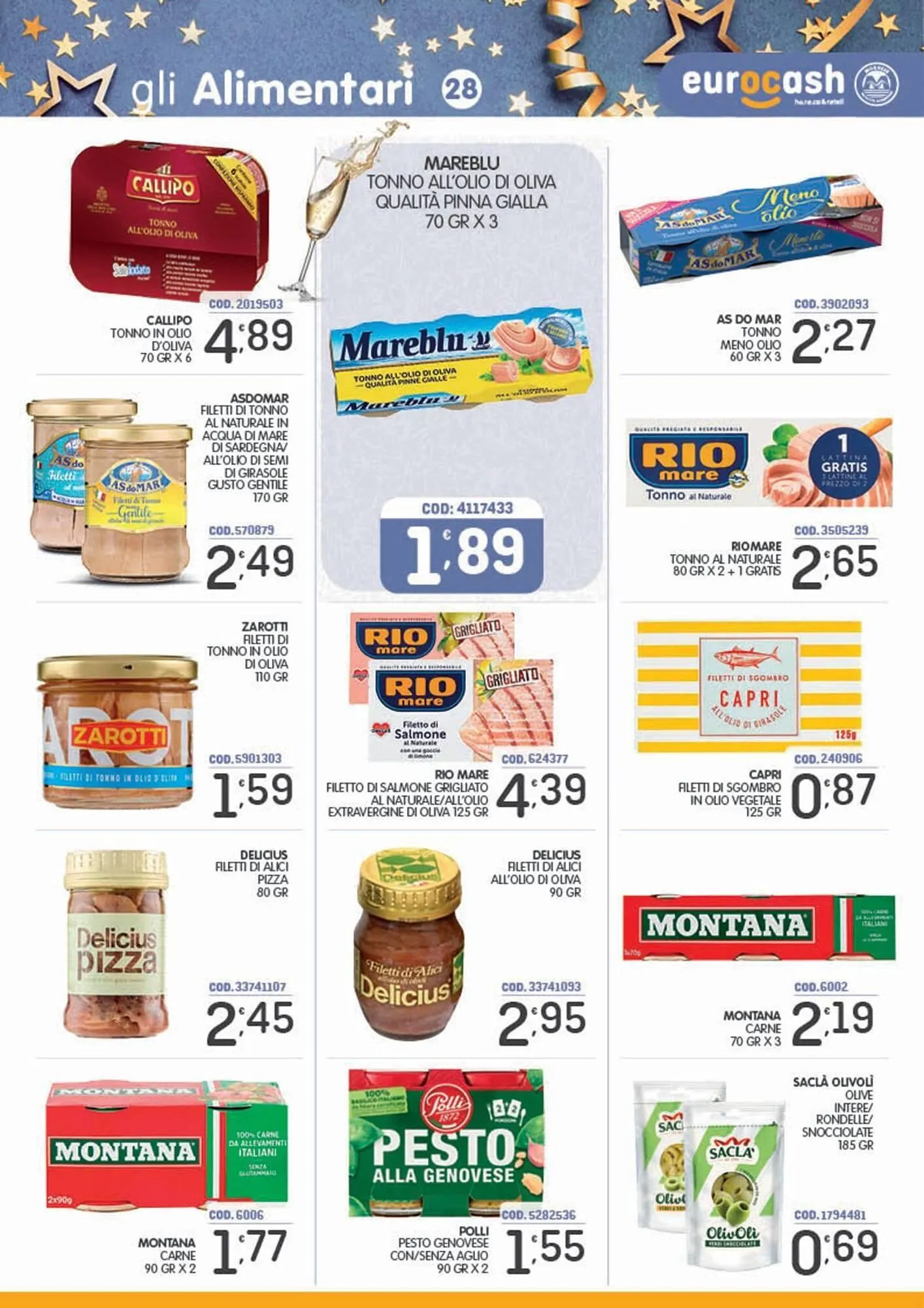 Volantino Eurocash da 26 dicembre a 6 gennaio di 2026 - Pagina del volantino 28