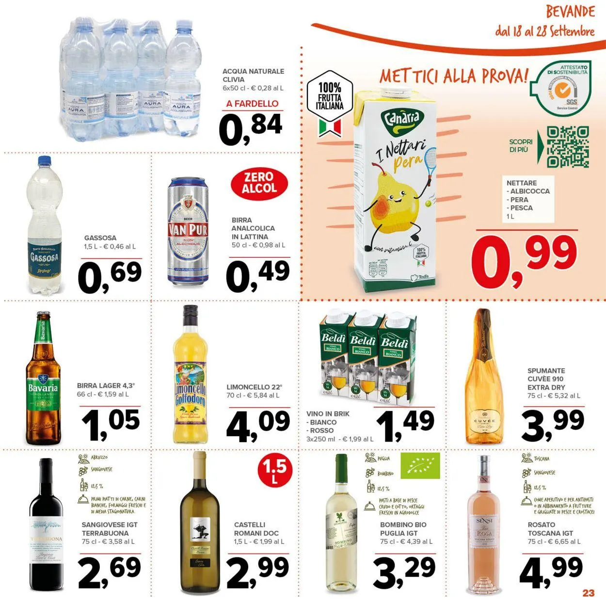 Todis Volantino attuale da 26 novembre a 10 dicembre di 2025 - Pagina del volantino 23