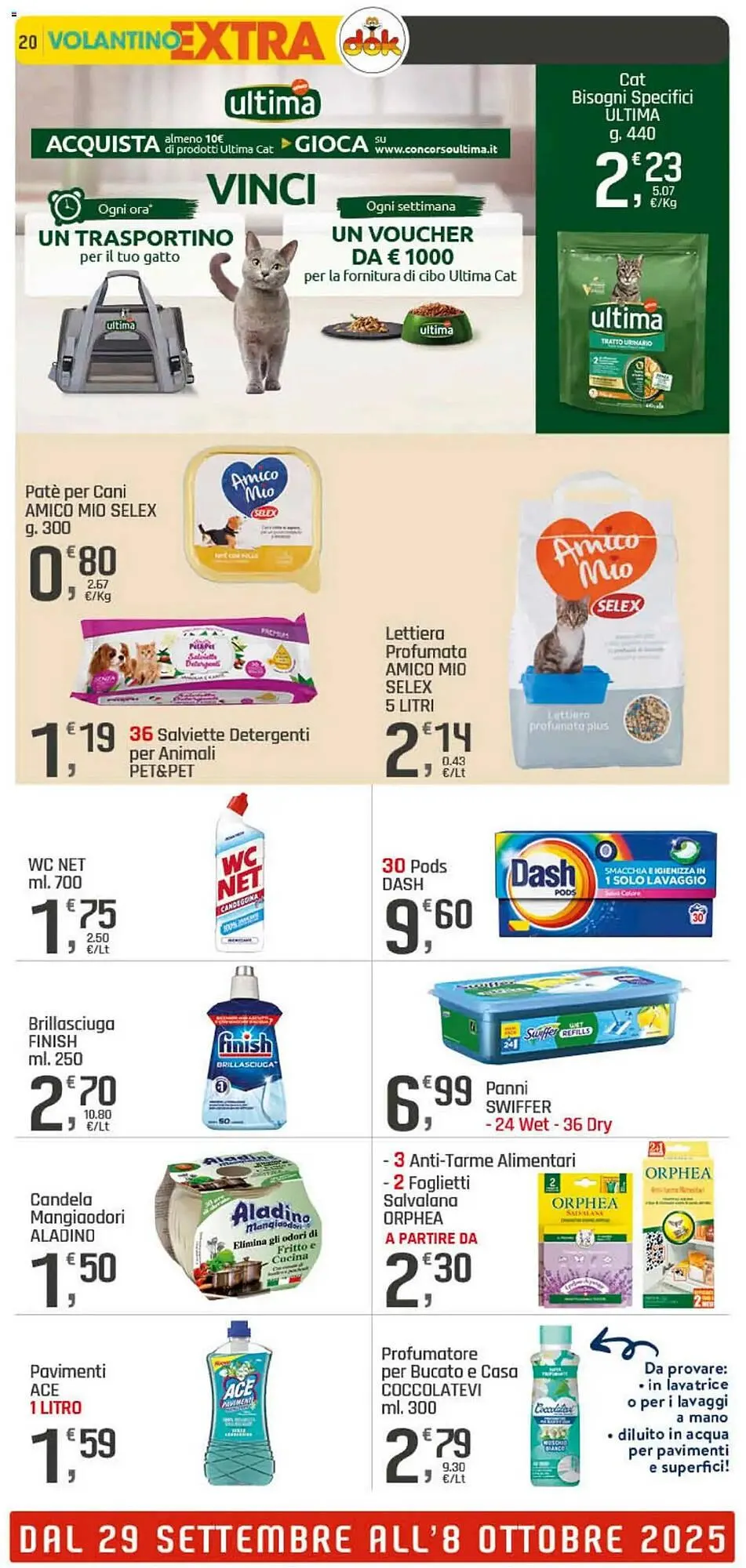 Volantino Supermercati Dok da 25 settembre a 8 ottobre di 2025 - Pagina del volantino 20