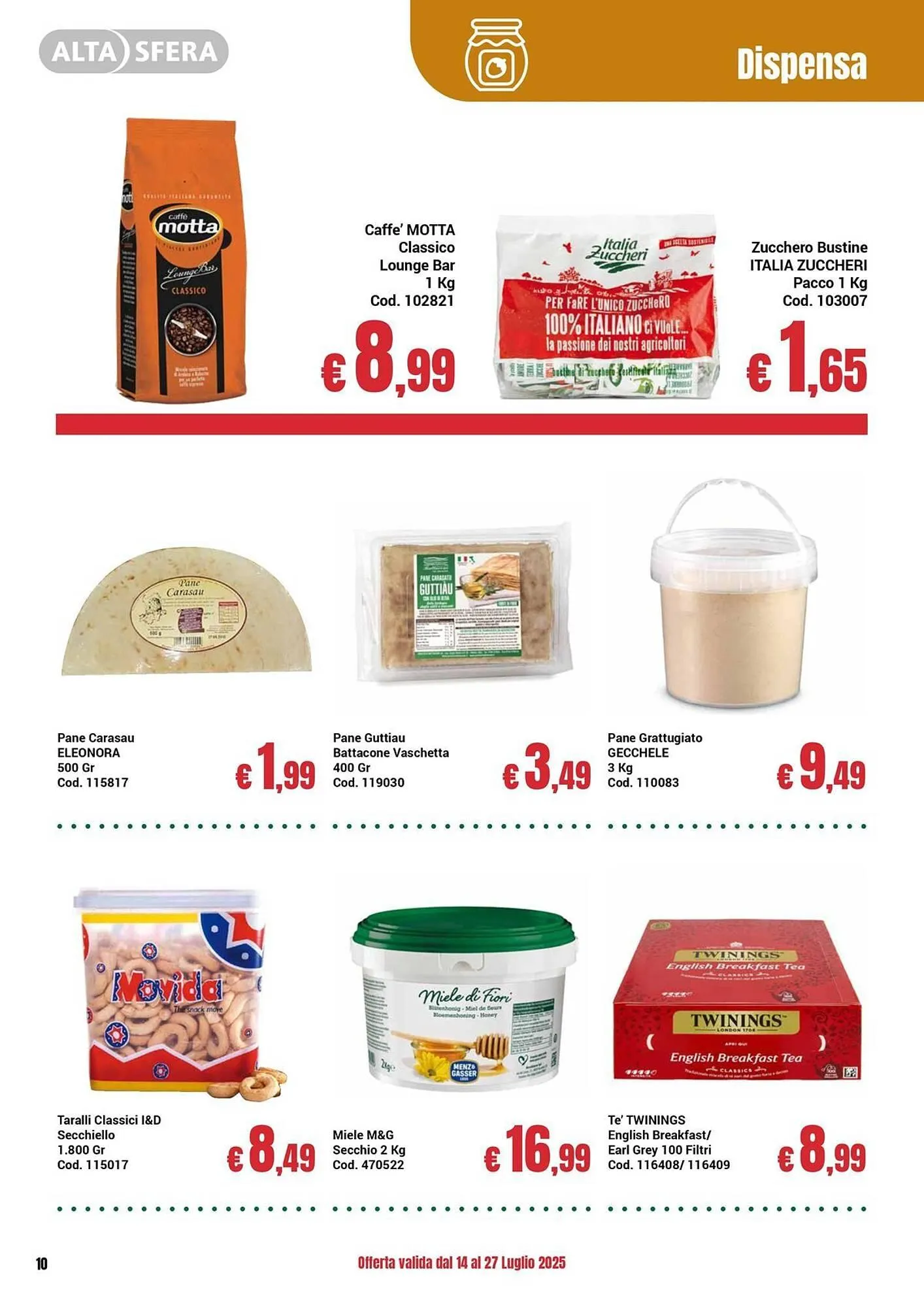 Volantino Centro Cash da 14 luglio a 27 luglio di 2025 - Pagina del volantino 10