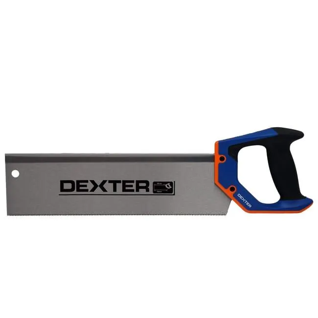 Sega a dorso DEXTER lama in acciaio temprato L 350 mm