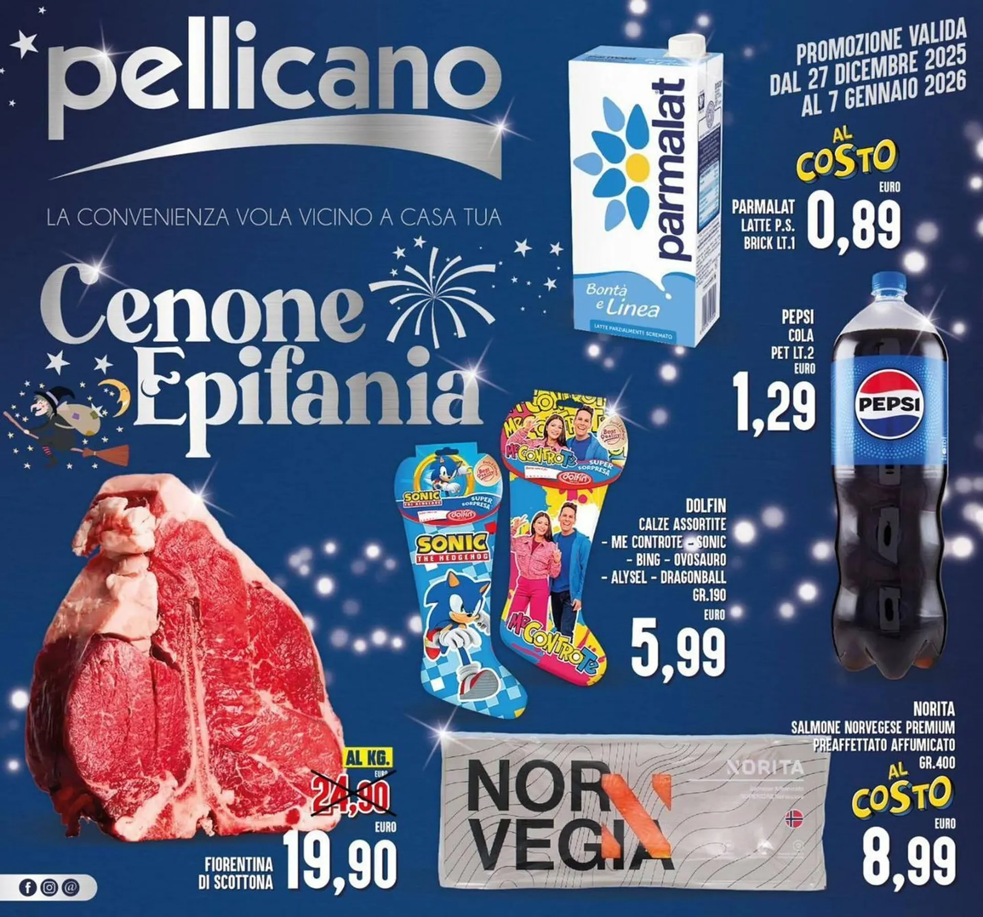 Volantino Iper Pellicano da 29 dicembre a 7 gennaio di 2026 - Pagina del volantino 1