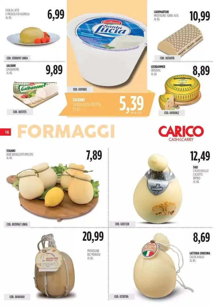 Offerte Carico Cash & Carry da 3 aprile a 21 aprile di 2025 - Pagina del volantino 16