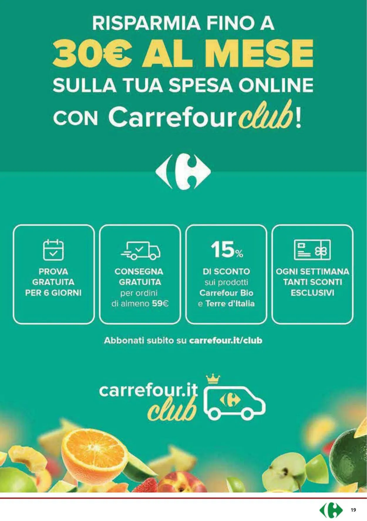 Carrefour Volantino attuale da 7 dicembre a 26 dicembre di 2023 - Pagina del volantino 19