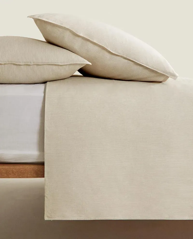 COPRIPIUMINO IN COTONE A RIGHE