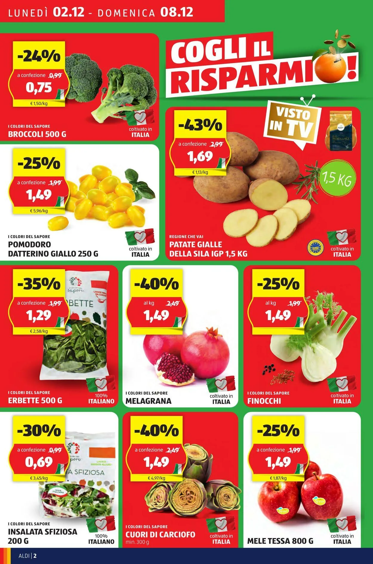 Aldi Volantino attuale da 2 dicembre a 8 dicembre di 2024 - Pagina del volantino 2