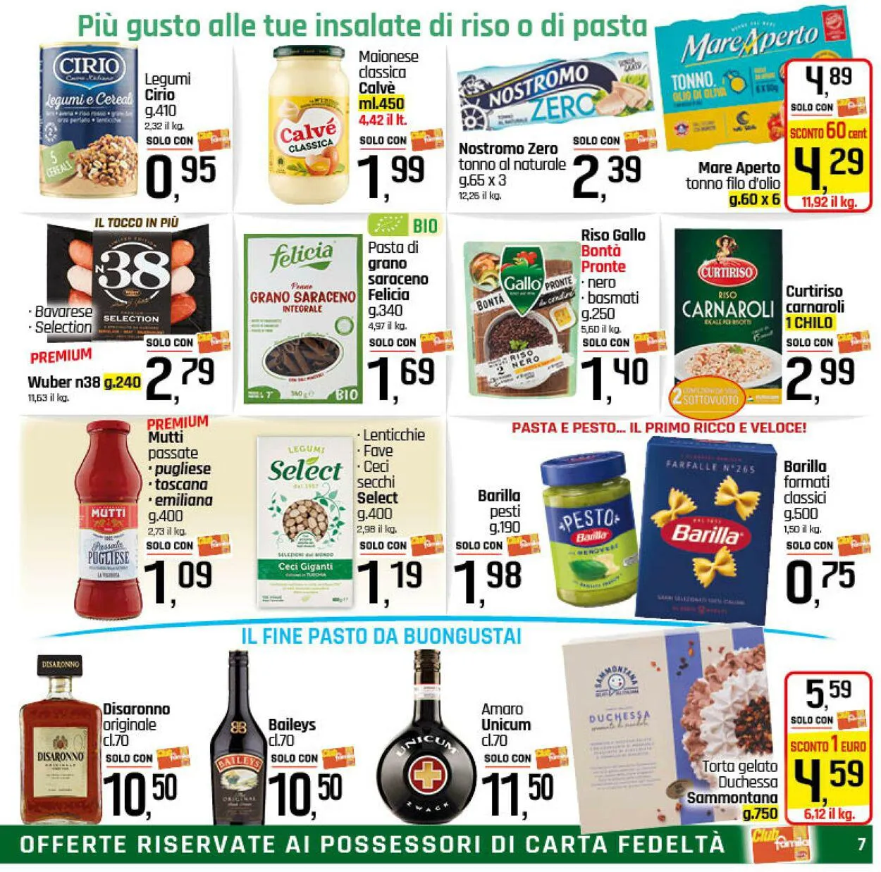 Famila Volantino attuale da 14 settembre a 23 settembre di 2023 - Pagina del volantino 7