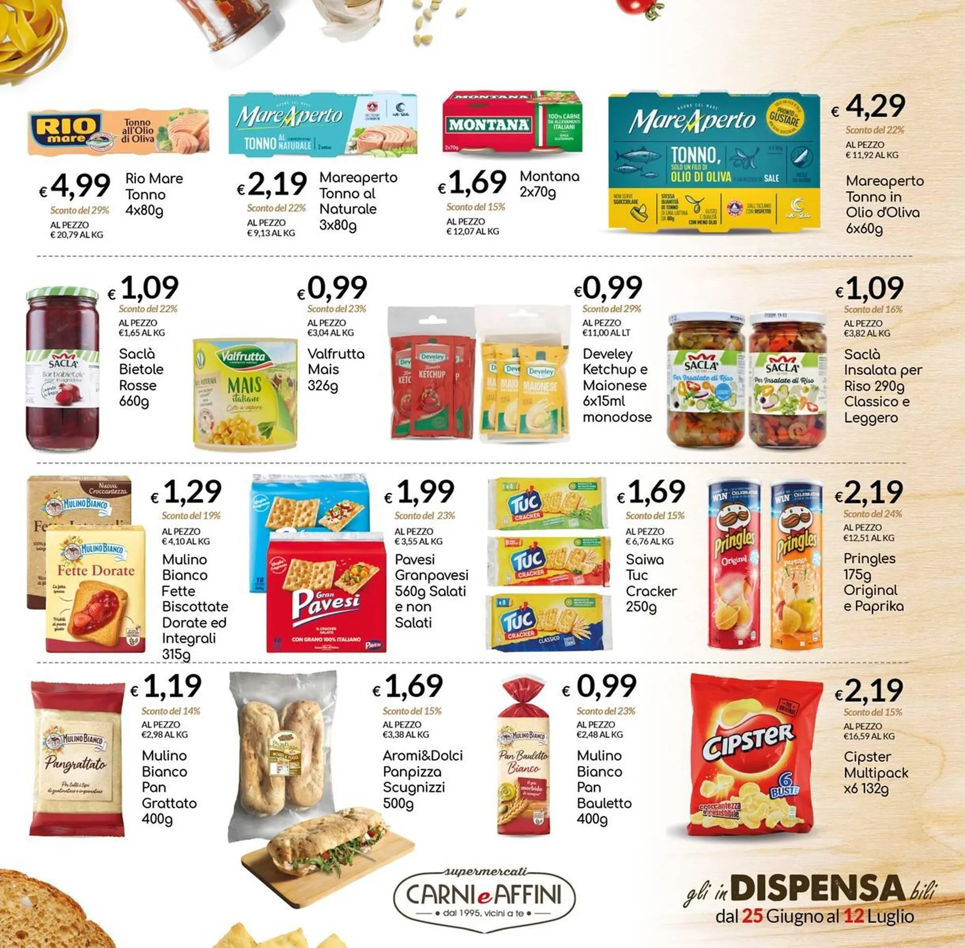 Volantino Carni e Affini Supermercati da 25 giugno a 12 luglio di 2025 - Pagina del volantino 7