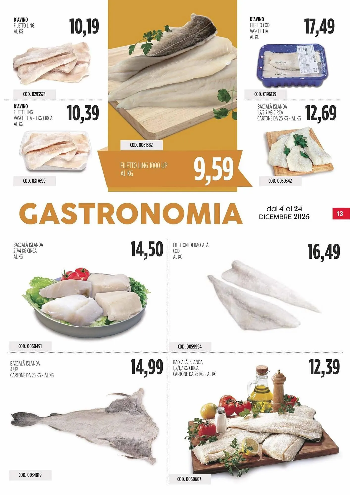 Volantino Carico Cash & Carry da 4 dicembre a 24 dicembre di 2025 - Pagina del volantino 13
