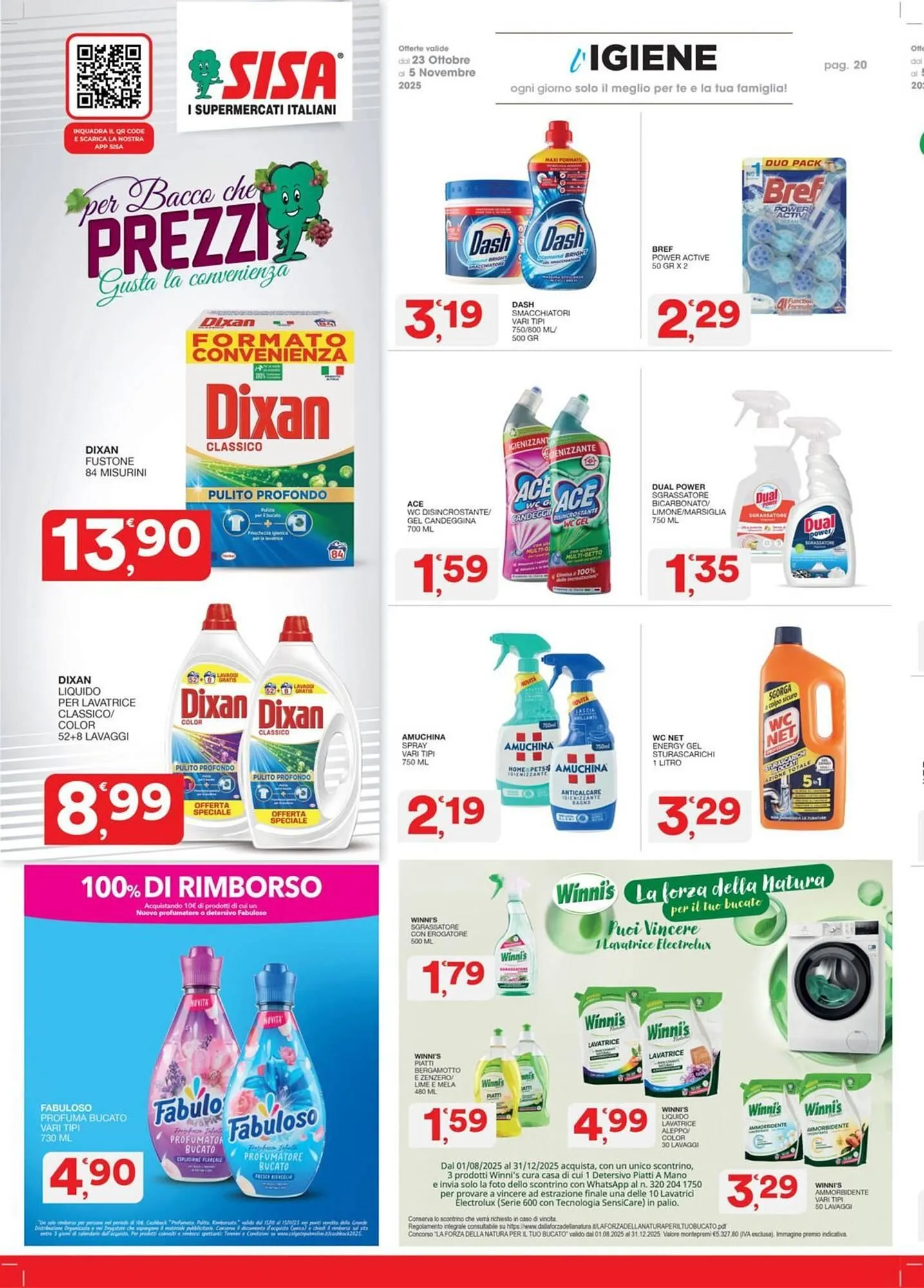 Volantino Sisa da 23 ottobre a 5 novembre di 2025 - Pagina del volantino 20