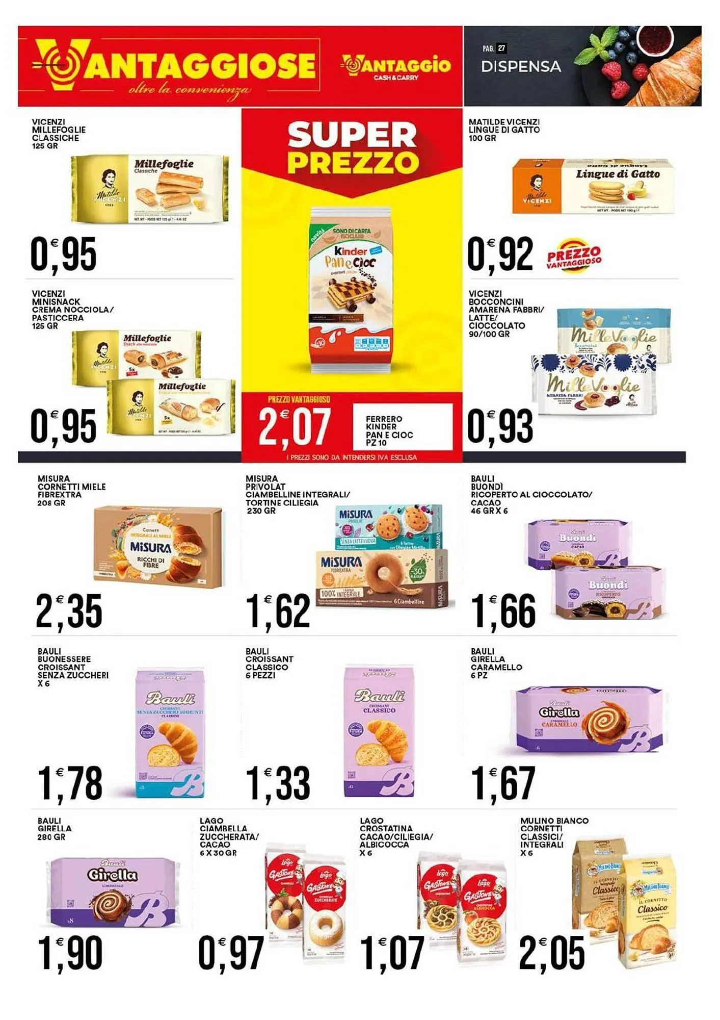 Volantino Vantaggio Cash&Carry da 19 maggio a 31 maggio di 2025 - Pagina del volantino 28