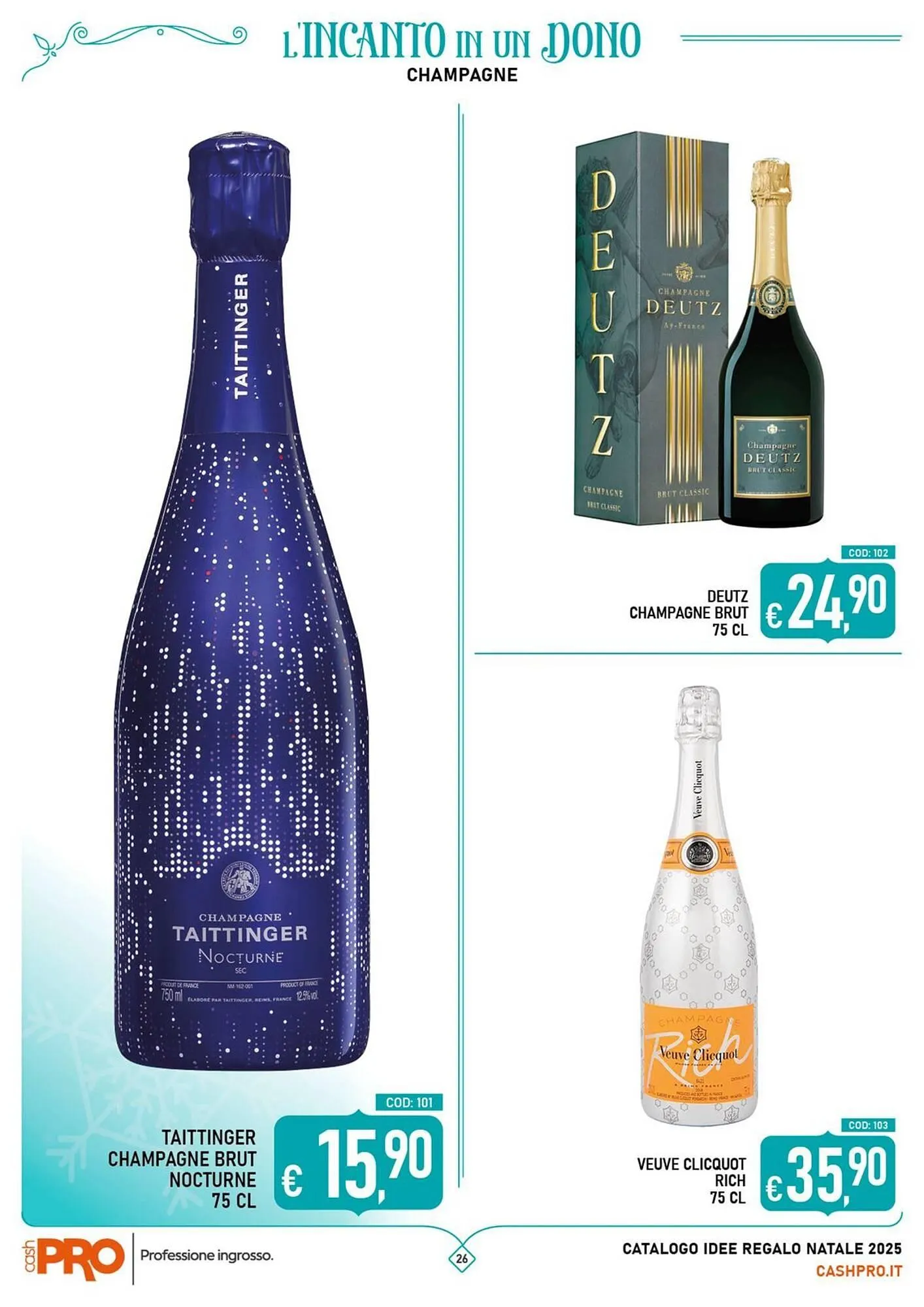 Volantino Cash pro da 29 dicembre a 31 dicembre di 2025 - Pagina del volantino 26
