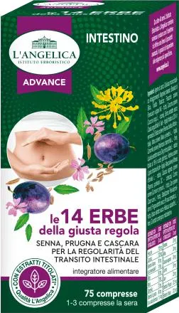 Integratore alimentare le 14 erbe della giusta regola Advance, 38 g