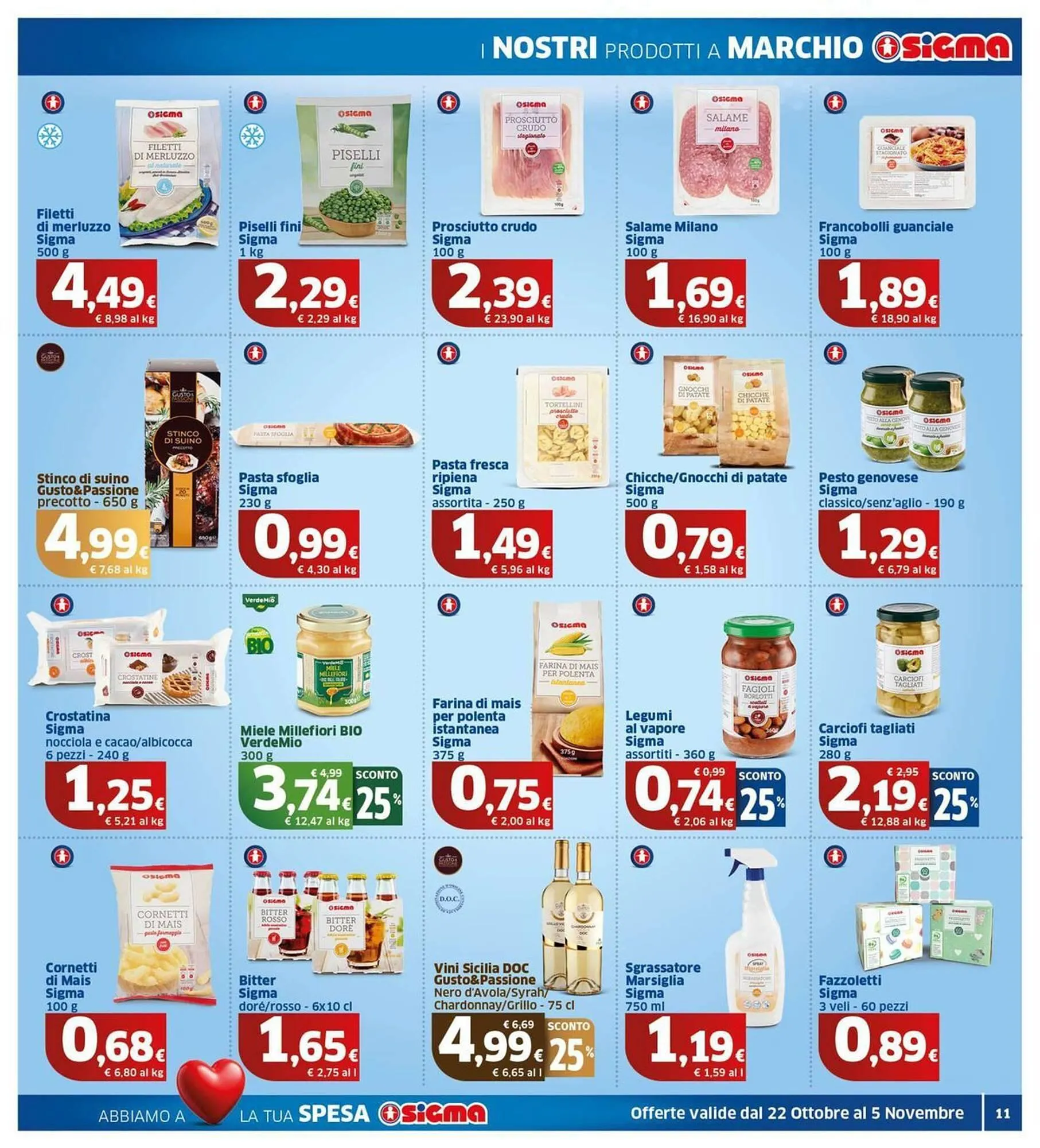 Volantino Sigma da 22 ottobre a 5 novembre di 2025 - Pagina del volantino 11