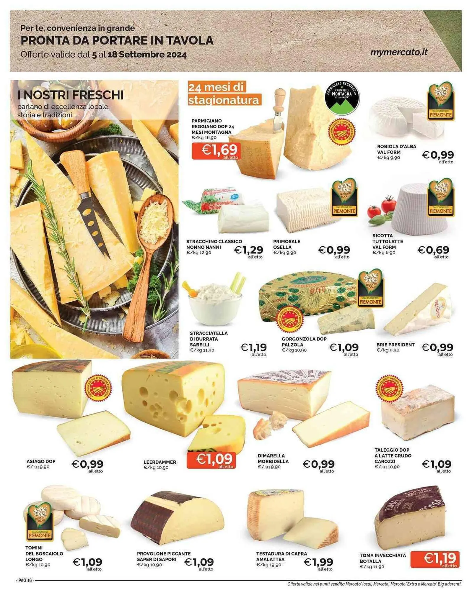 Volantino Mercatò Big da 5 settembre a 18 settembre di 2024 - Pagina del volantino 16