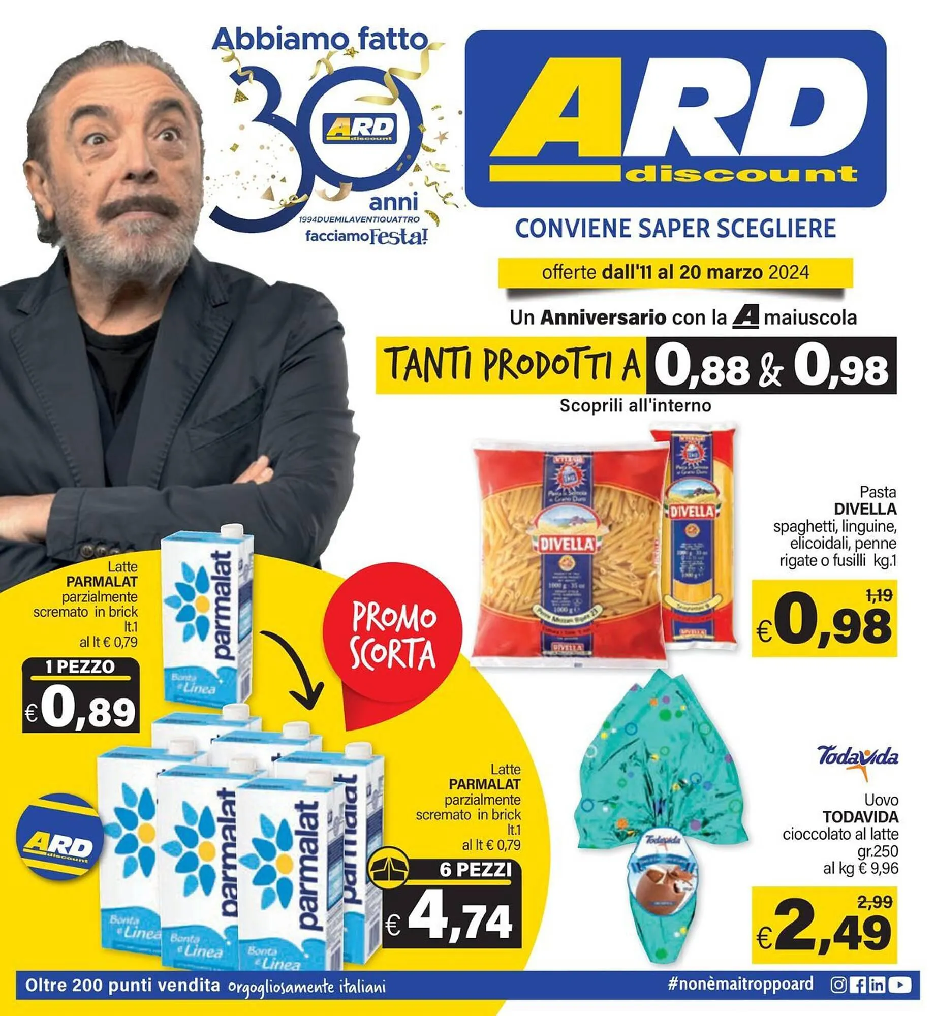 Volantino Ard Discount da 11 marzo a 20 marzo di 2024 - Pagina del volantino 1