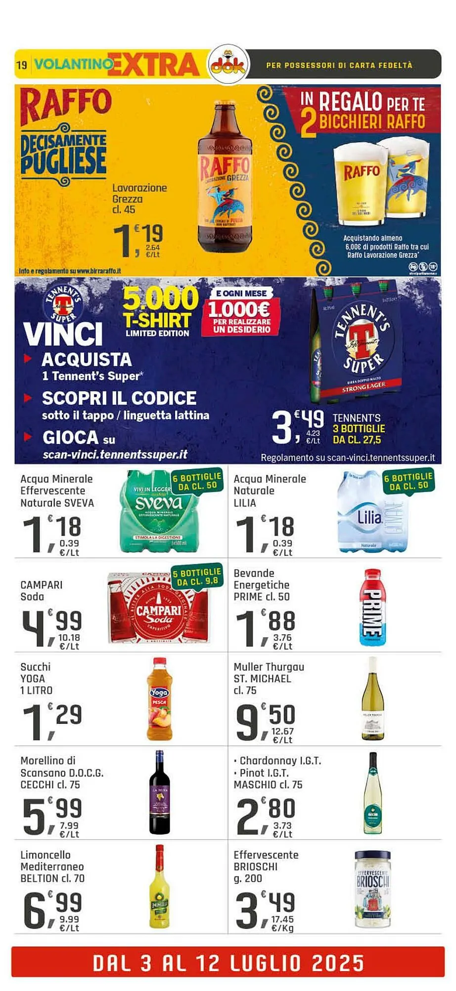 Volantino Supermercati Dok da 3 luglio a 12 luglio di 2025 - Pagina del volantino 19