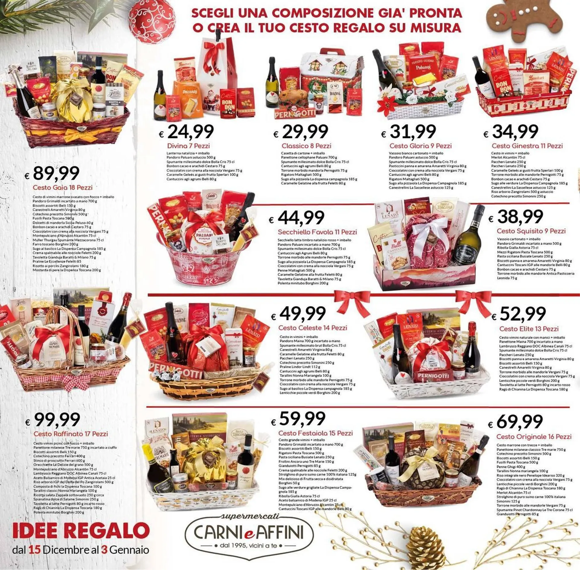 Volantino Carni e Affini Supermercati da 15 dicembre a 3 gennaio di 2026 - Pagina del volantino 12