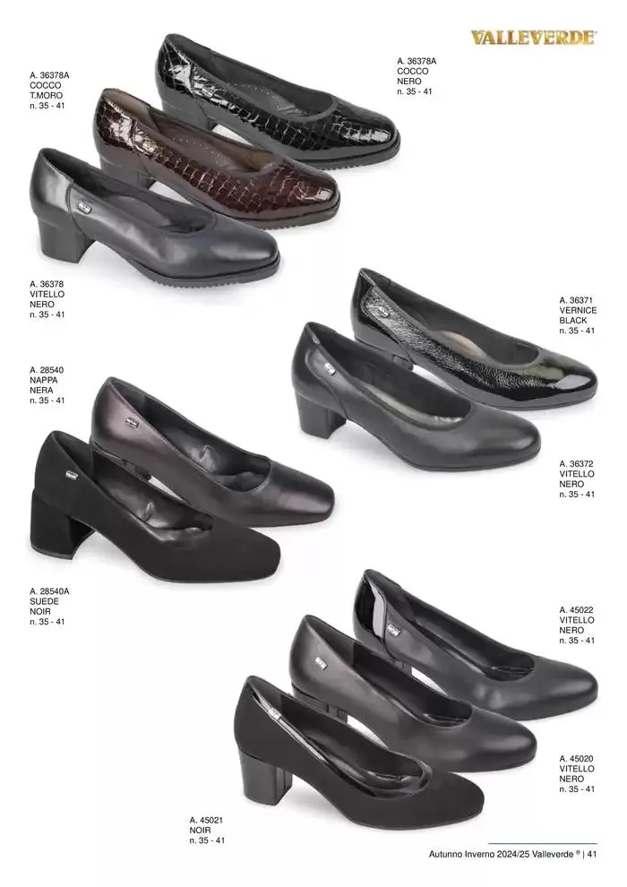 Catalogo Autunno-Inverno 2024/2025 da 14 ottobre a 20 marzo di 2025 - Pagina del volantino 41