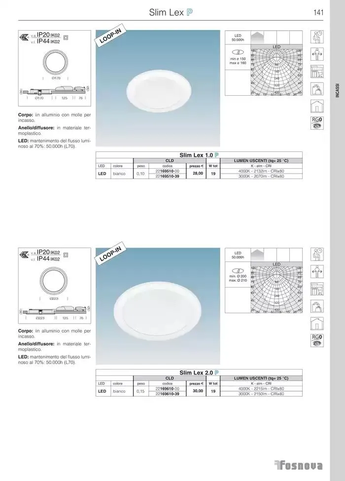 Fosnova LED 24/25 da 16 gennaio a 31 ottobre di 2025 - Pagina del volantino 143