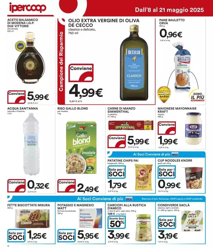 Grandi marche da 8 maggio a 21 maggio di 2025 - Pagina del volantino 14