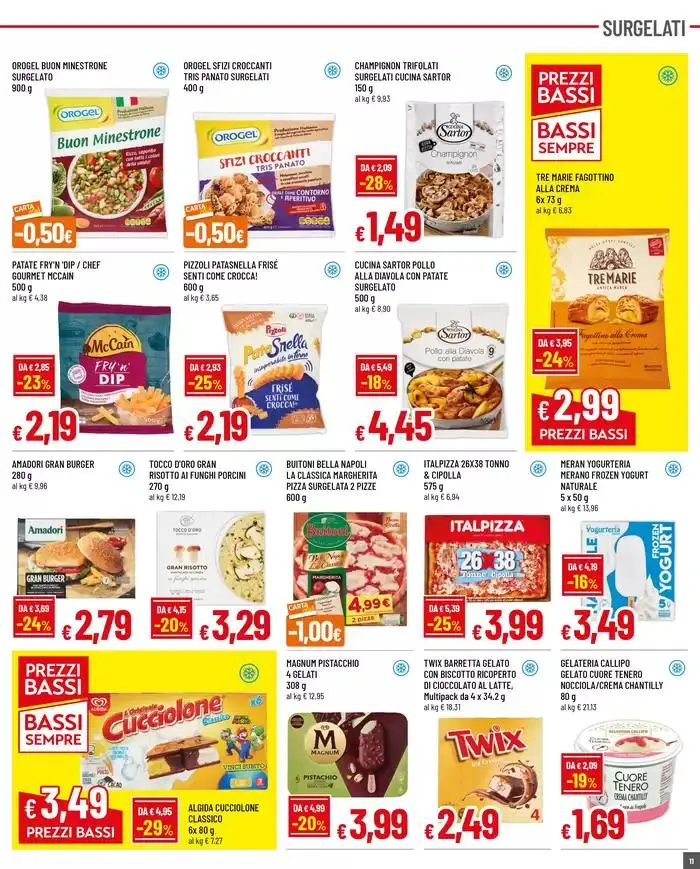 Prezzi ancora piu bassi da 8 maggio a 21 maggio di 2025 - Pagina del volantino 11