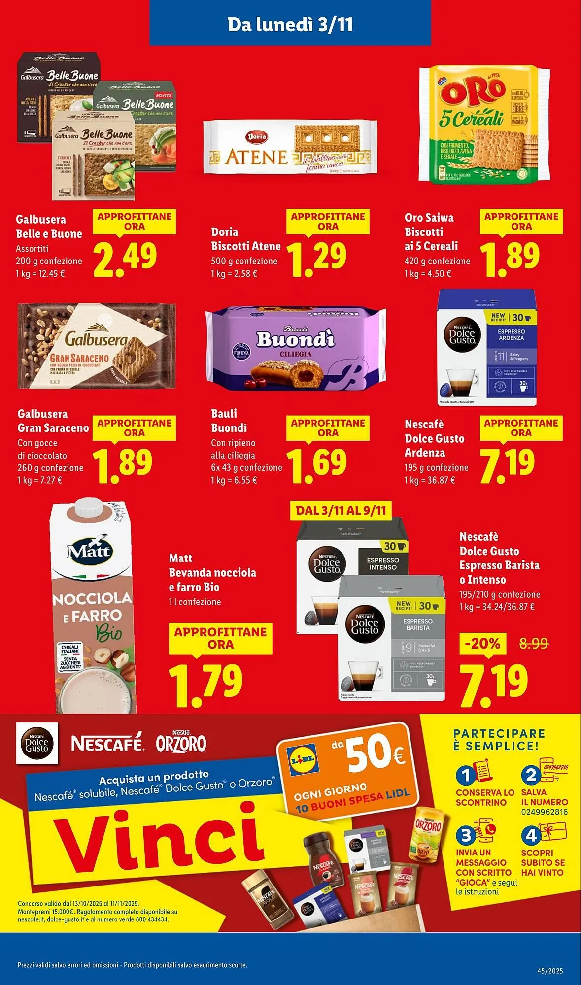 Volantino Lidl da 3 novembre a 9 novembre di 2025 - Pagina del volantino 17