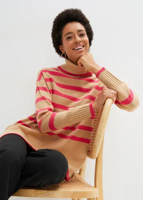 Maglione a collo alto