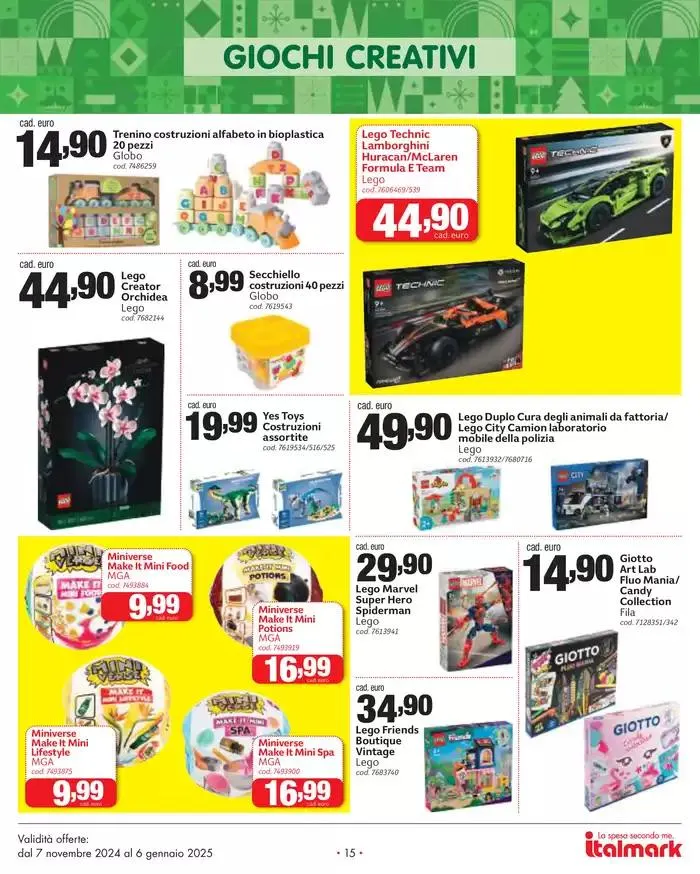 Giochi dolci & decori da 7 novembre a 6 gennaio di 2025 - Pagina del volantino 15