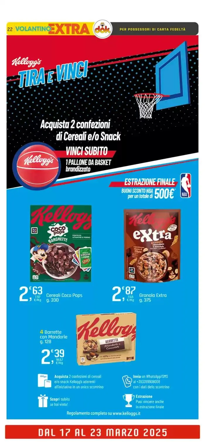 Con 20€ di spesa sconto unico da 13 marzo a 23 marzo di 2025 - Pagina del volantino 22