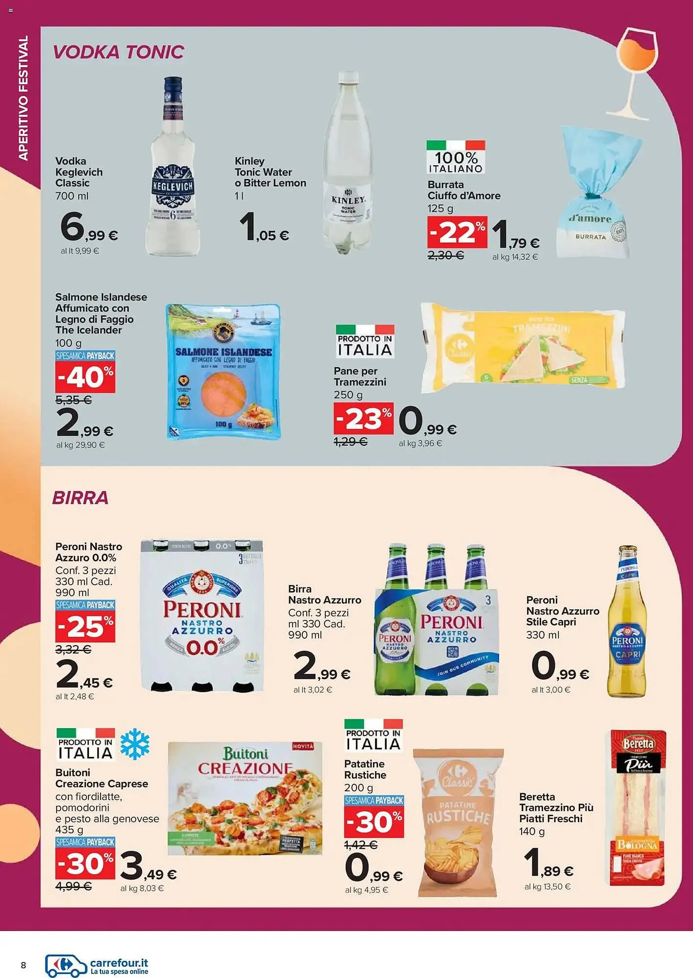 Volantino Carrefour Market da 18 maggio a 9 giugno di 2026 - Pagina del volantino 8