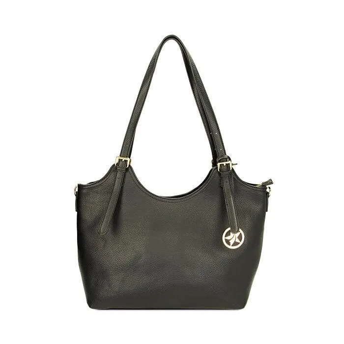 Borsa a spalla hobo nera