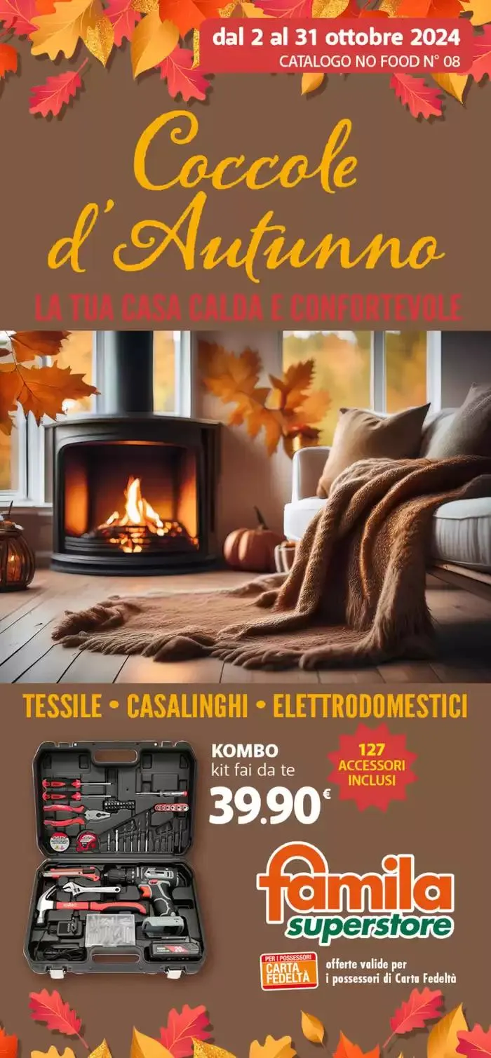 Coccole d'Autunno da 2 ottobre a 31 ottobre di 2024 - Pagina del volantino 1