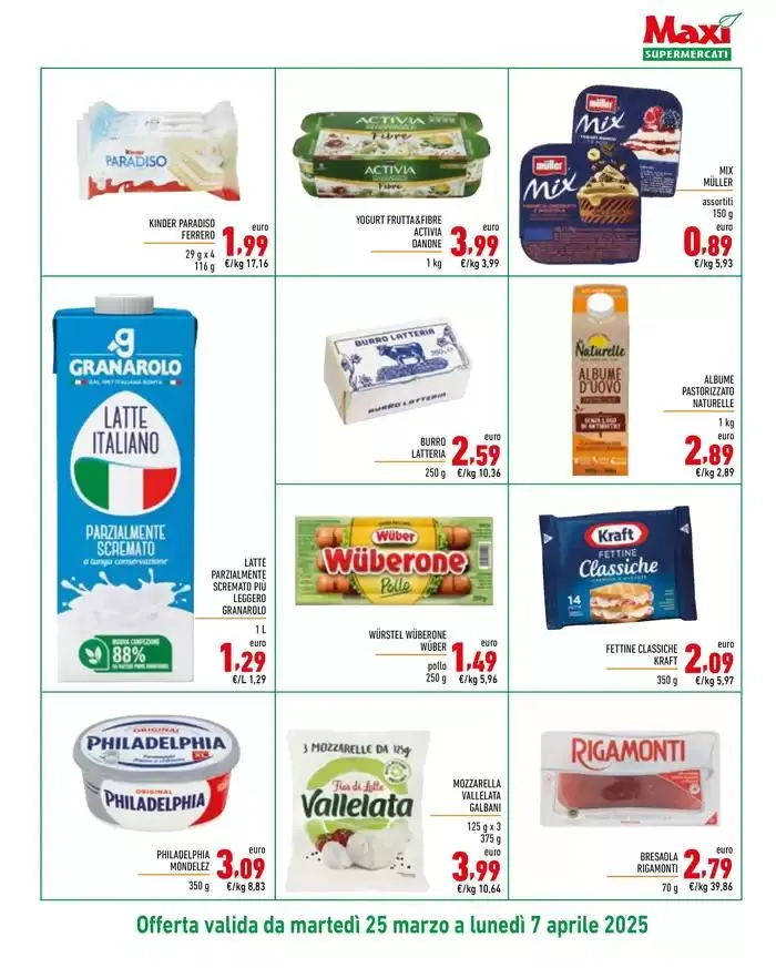 Da noi conviene tutti i giorni da 25 marzo a 7 aprile di 2025 - Pagina del volantino 7