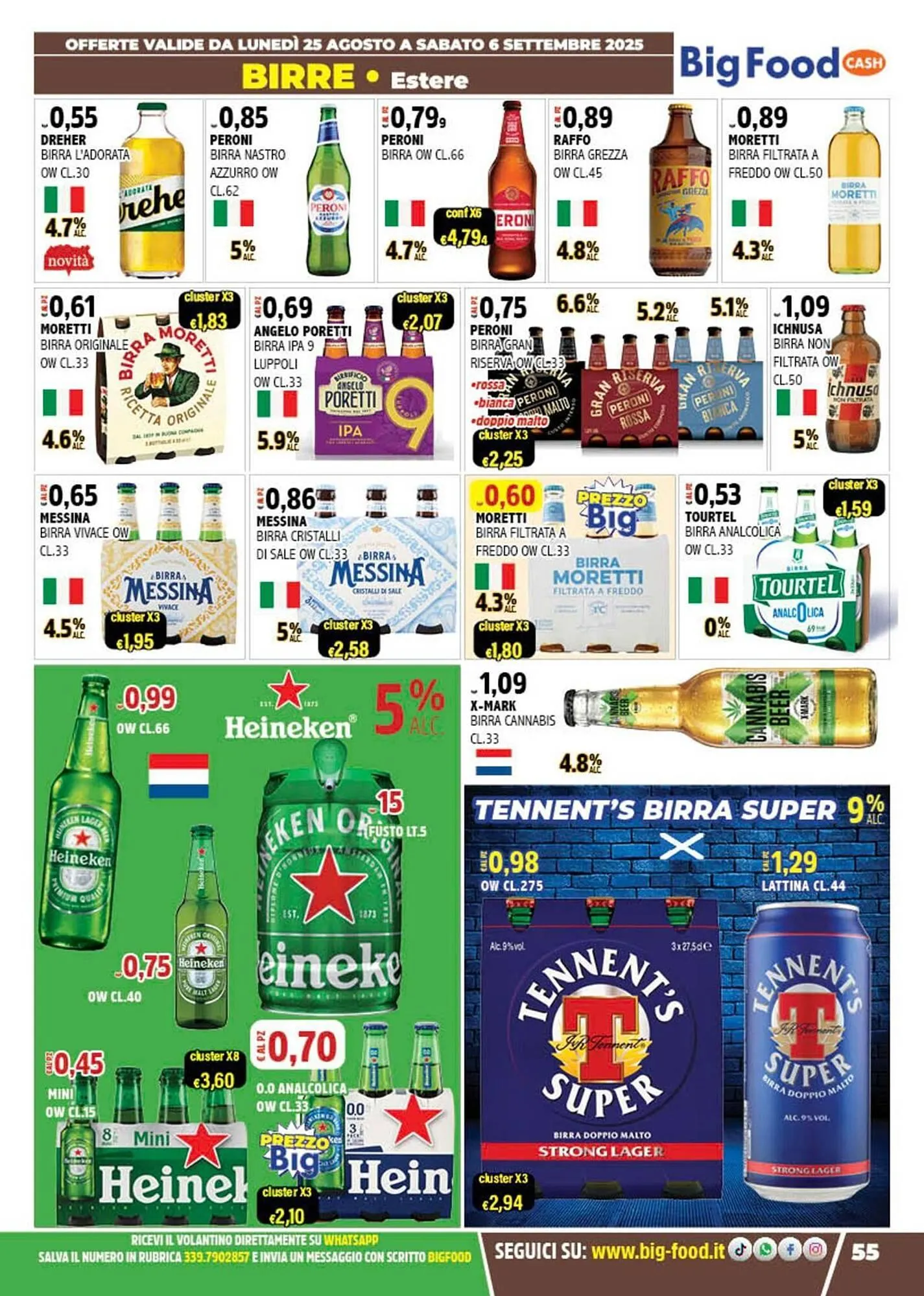 Volantino Big Food da 25 agosto a 6 settembre di 2025 - Pagina del volantino 55