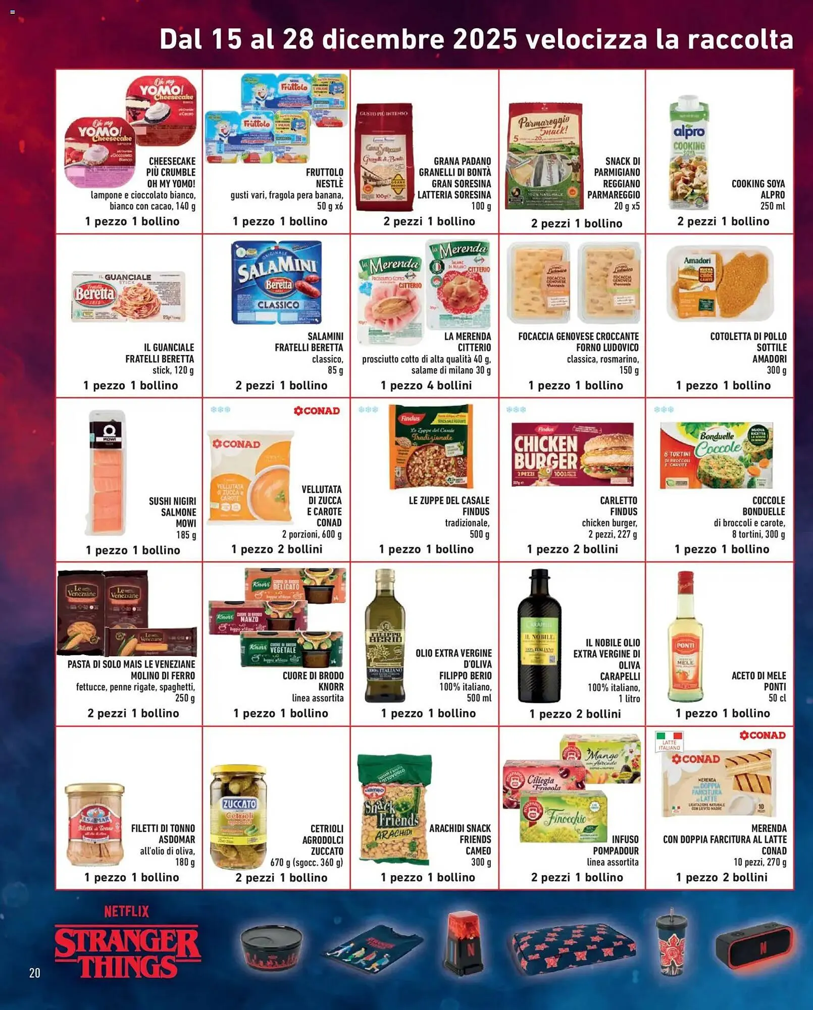 Volantino Conad da 15 dicembre a 24 dicembre di 2025 - Pagina del volantino 20