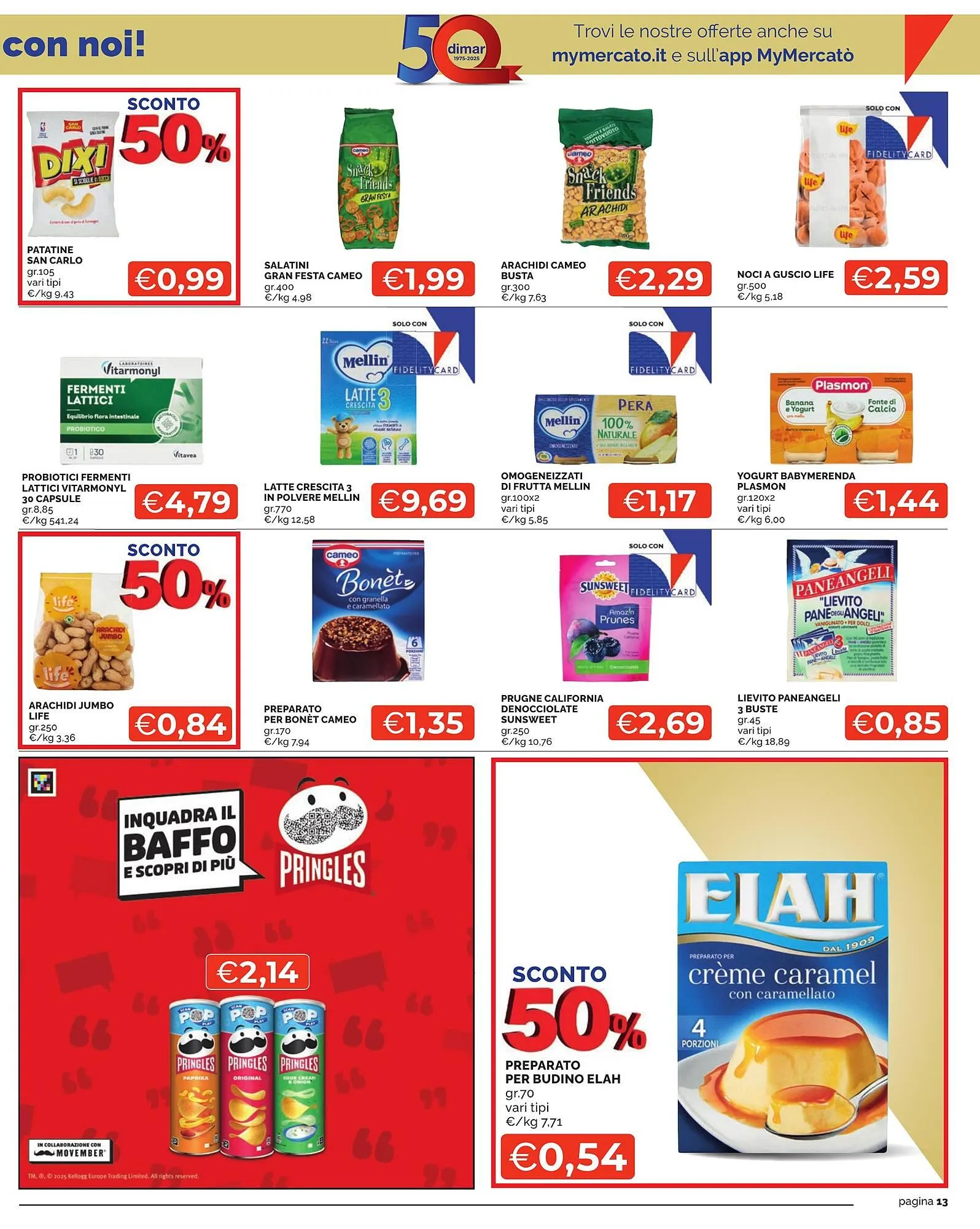 Volantino Mercatò Extra da 27 ottobre a 9 novembre di 2025 - Pagina del volantino 13
