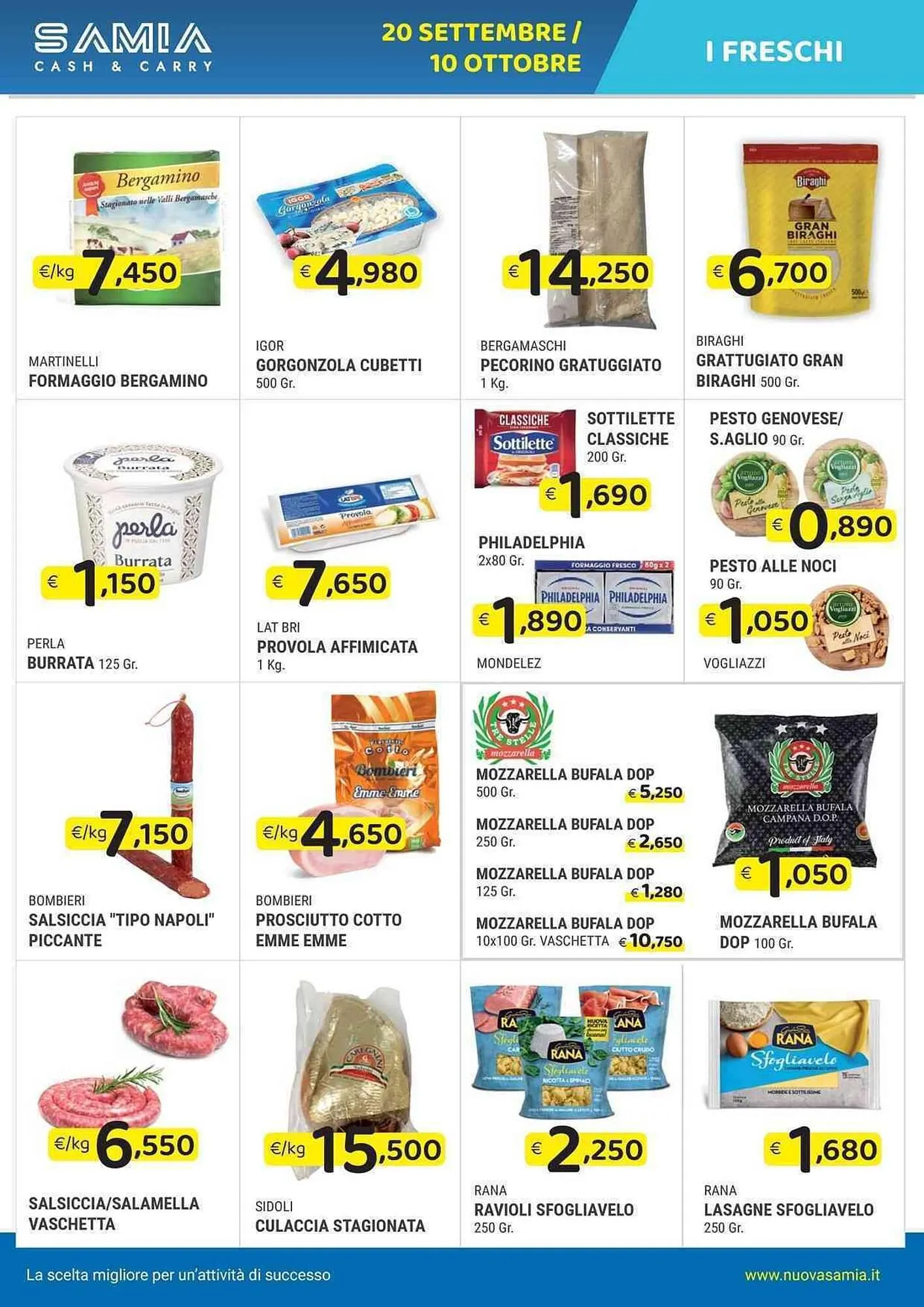 Volantino Samia Cash and Carry da 22 settembre a 10 ottobre di 2025 - Pagina del volantino 7