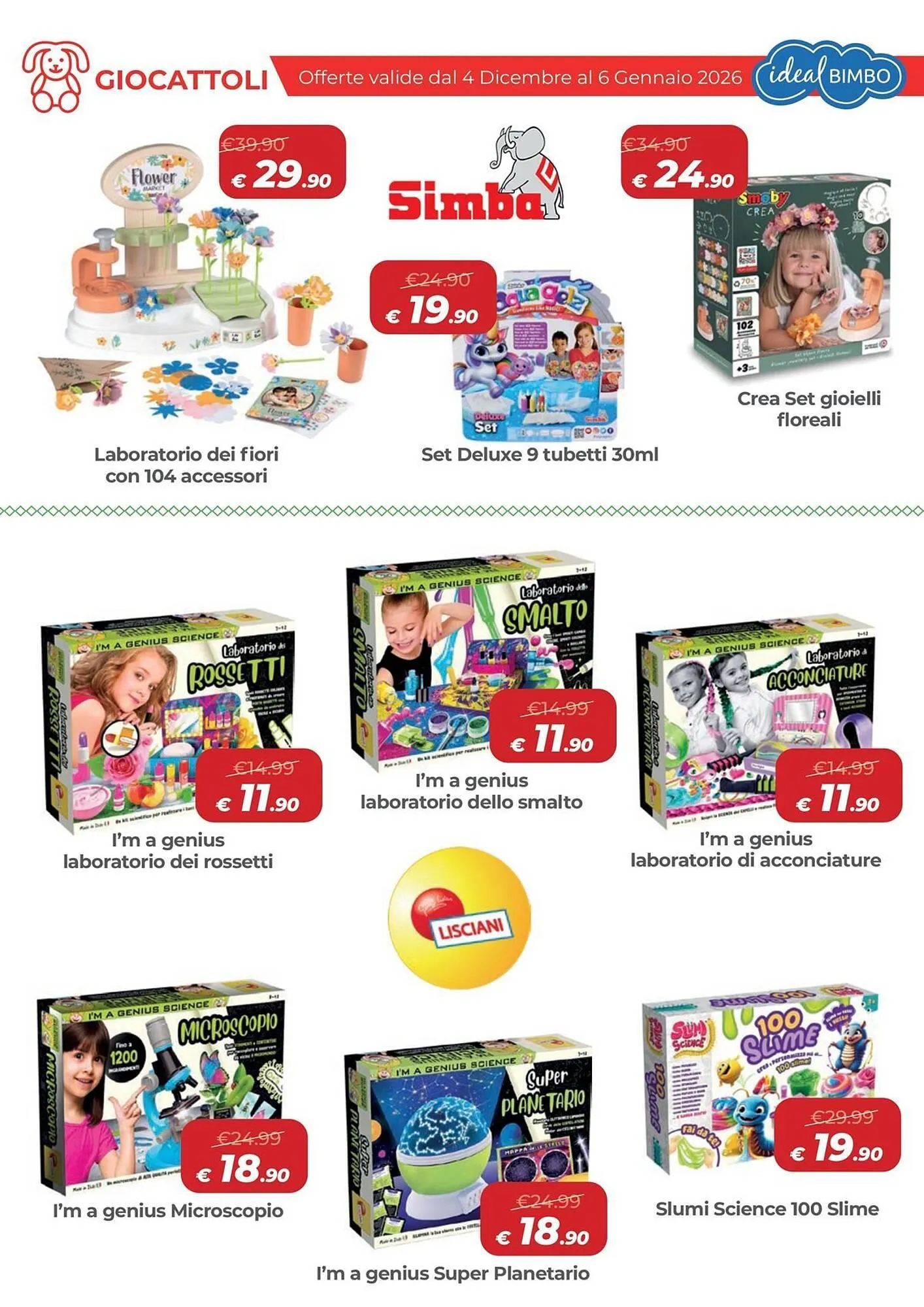 Volantino Ideal Bimbo da 4 dicembre a 6 gennaio di 2026 - Pagina del volantino 12