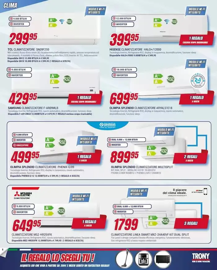 Il regalo lo scegli tu da 17 aprile a 7 maggio di 2025 - Pagina del volantino 8